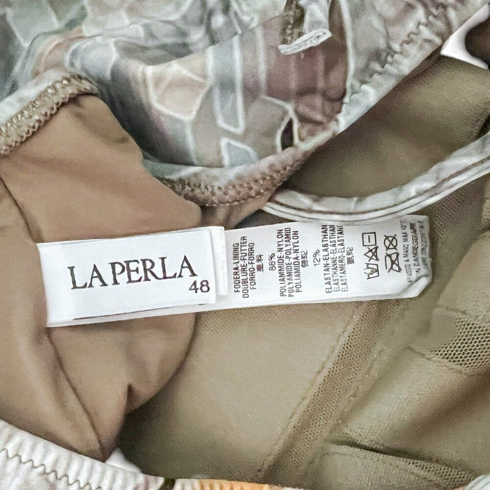 La Perla Mesh Paneled Jaisalmer One Piece Swimsuit Size 40 US 12 - Picture 8 of 11